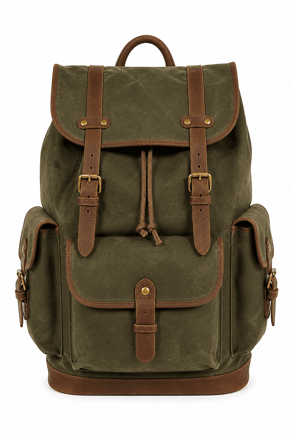 Brookstown Canvas Backpack studio product photo