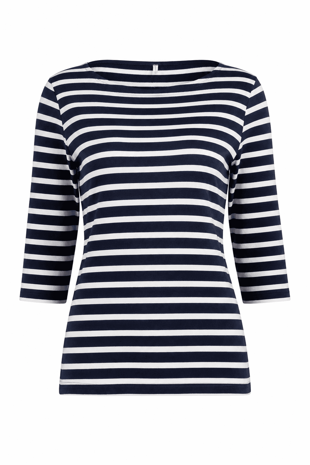 Piedmont Striped Boat Neck Tee studio product photo