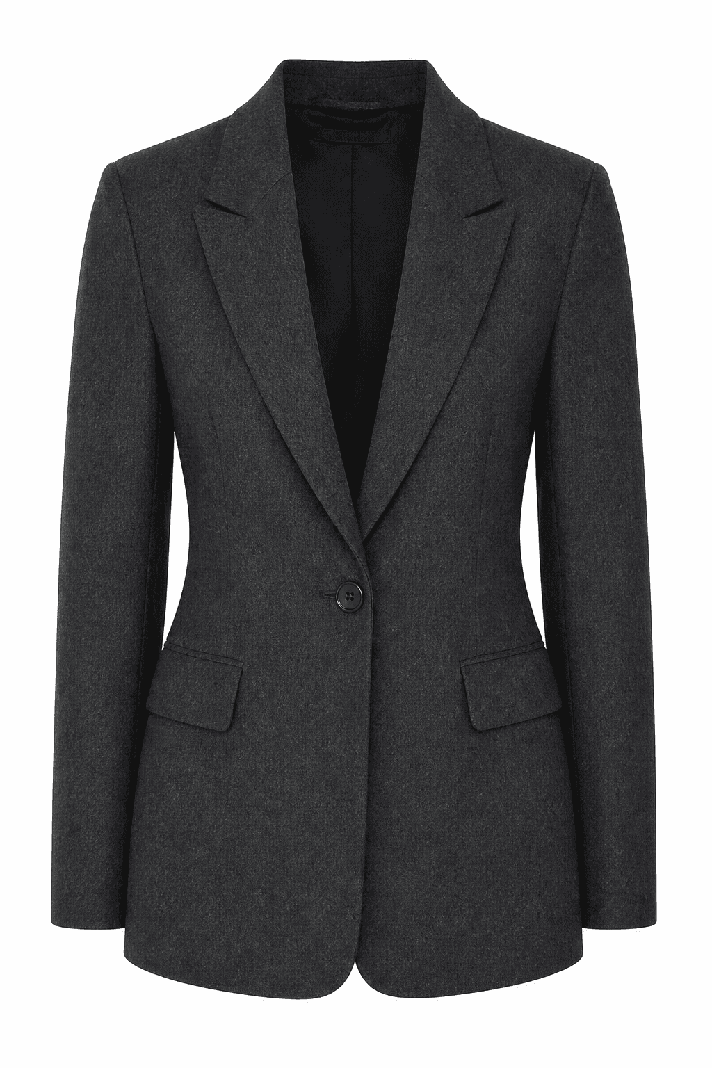 Charcoal wool blazer