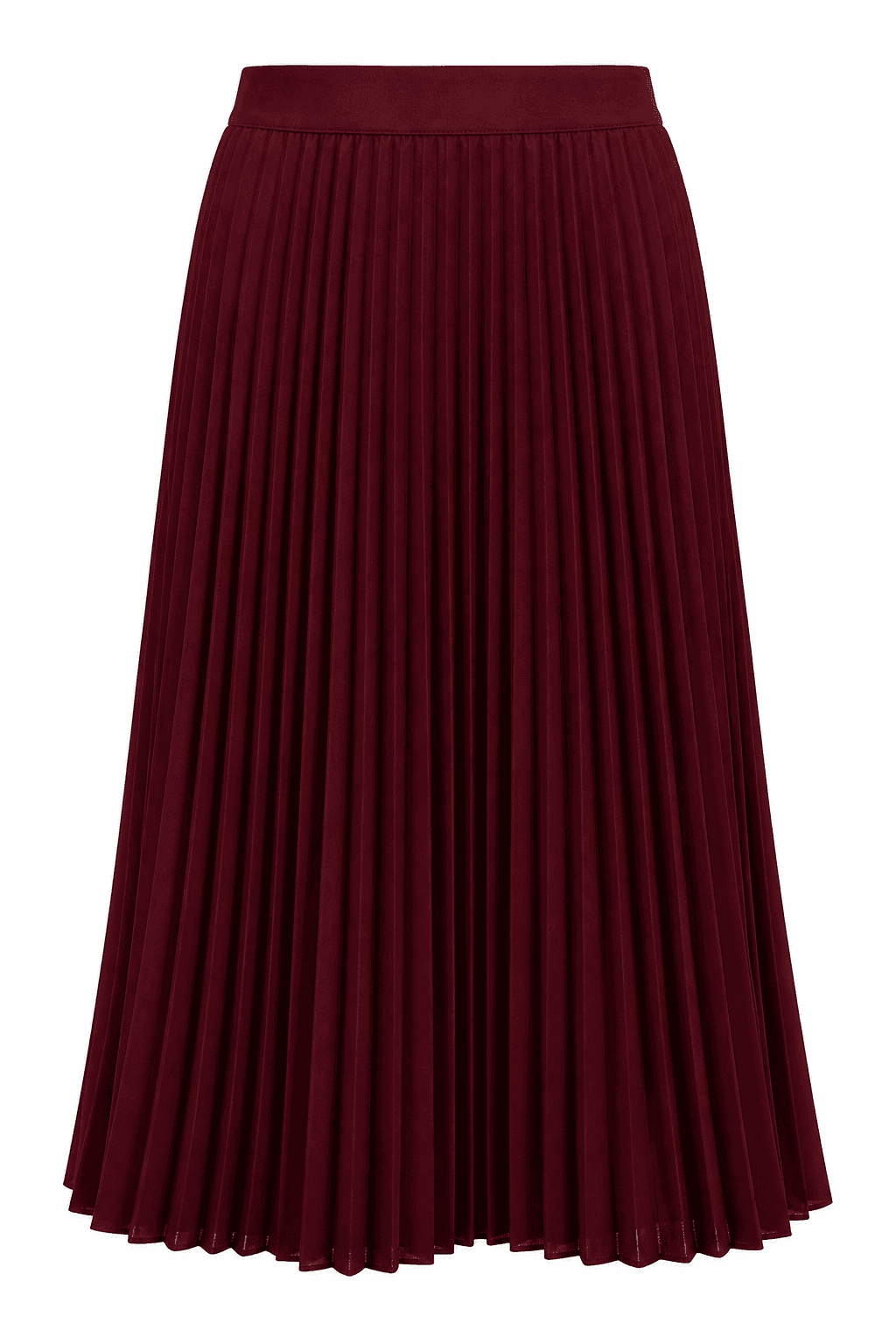 Clemmons Pleated Midi Skirt studio product photo